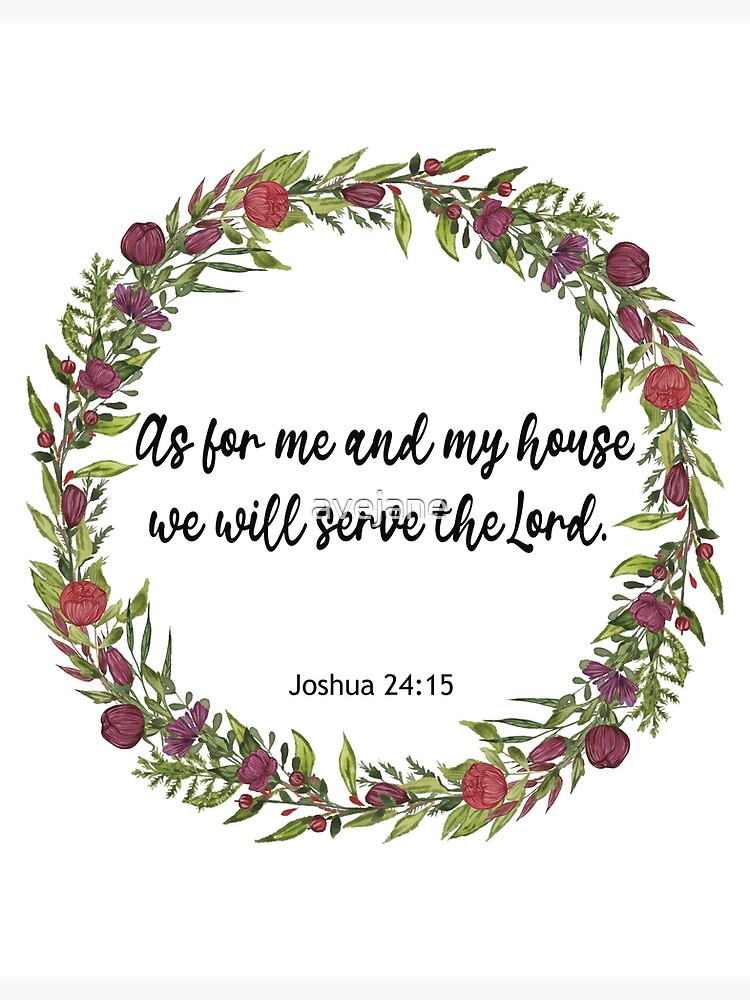 joshua-24-15-bible-verse-poster-by-avejane-redbubble