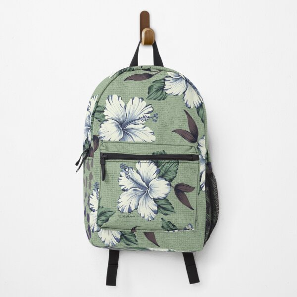 Singing Blue Hibiscus Backpack