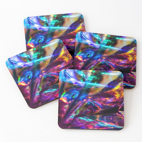 Item preview, Rainbow Galaxy Waves Pattern designed and sold by wildjellybeans.