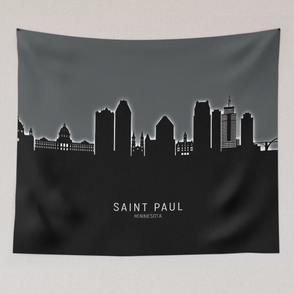 Item preview, Saint Paul Minnesota Skyline designed and sold by ArtPrints.