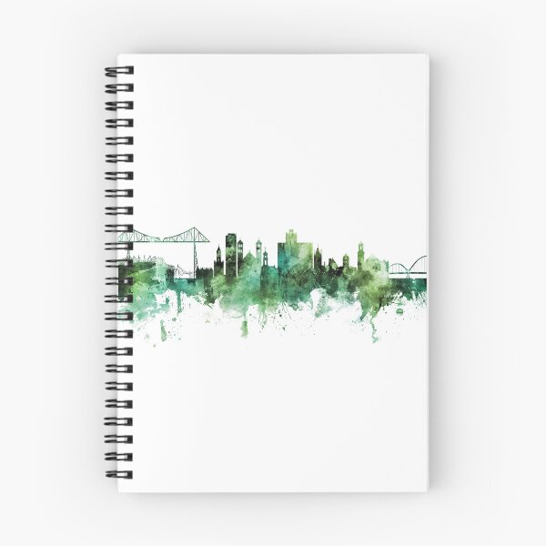 Item preview, Middlesbrough England Skyline designed and sold by ArtPrints.