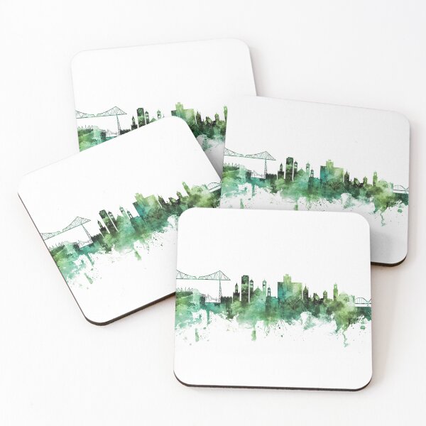 Item preview, Middlesbrough England Skyline designed and sold by ArtPrints.