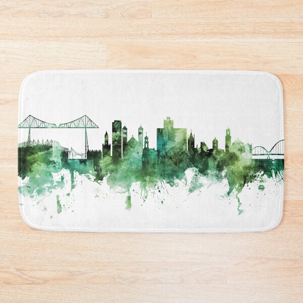 Item preview, Middlesbrough England Skyline designed and sold by ArtPrints.