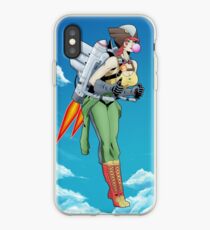 Bombshell Hawkgirl iPhone Case