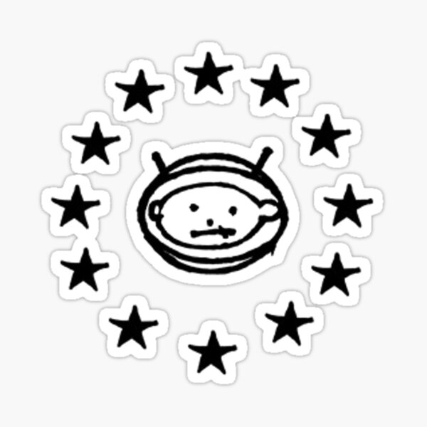 Achtung Baby 01  by ABEL2017 Sticker