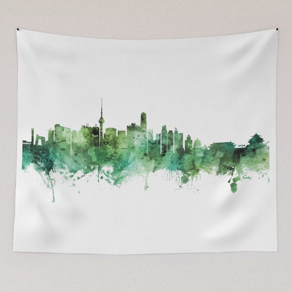 Item preview, Beijing China Skyline designed and sold by ArtPrints.