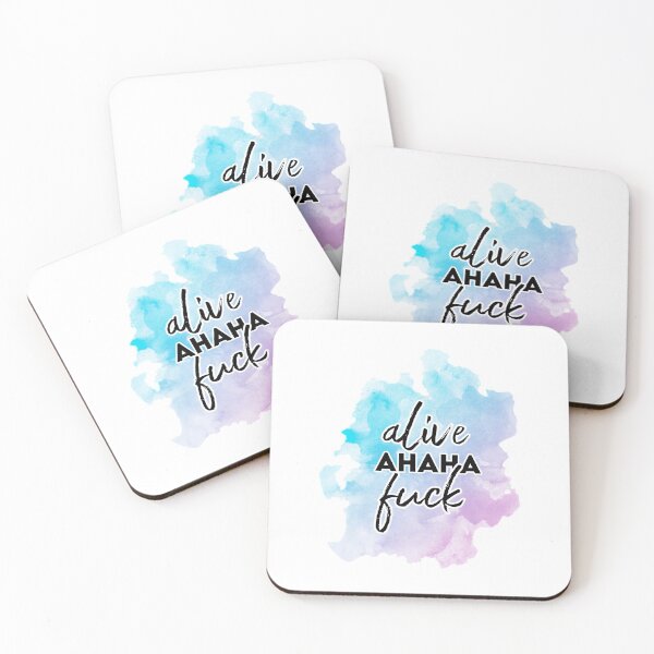 Item preview, ALIVE, AHAHA, FUCK. designed and sold by Stardust Designs.