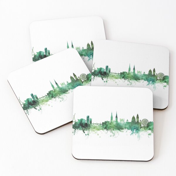 Item preview, Belfast Northern Ireland Skyline designed and sold by ArtPrints.