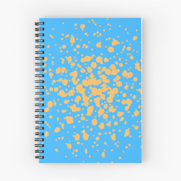 Item preview, Orange Splatter On Blue Design  designed and sold by Easy Breezy.