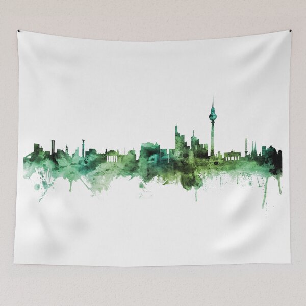 Item preview, Berlin Germany Skyline designed and sold by ArtPrints.