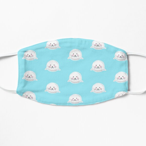 Cute baby seal animal cartoon Mask