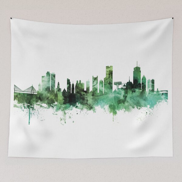 Item preview, Boston Massachusetts Skyline designed and sold by ArtPrints.