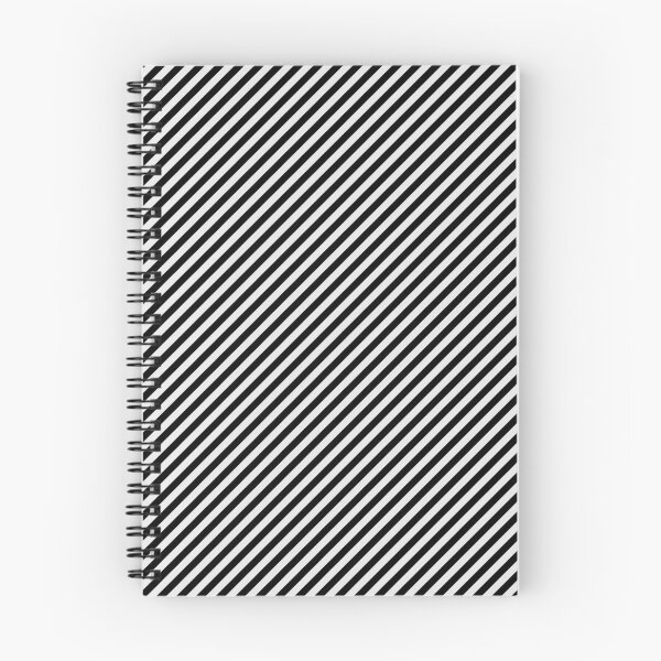 Item preview, Black and White Small Diagonal Stripes designed and sold by Ludovic Geusa.