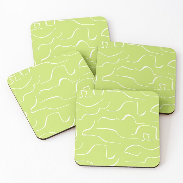 Item preview, Yellow green color pattern designed and sold by Shineyarts.