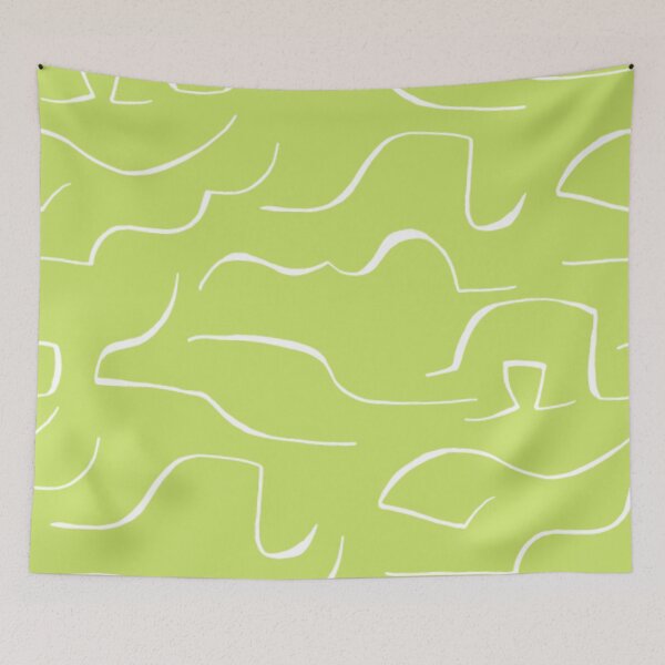 Item preview, Yellow green color pattern designed and sold by Shineyarts.