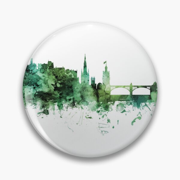 Item preview, Edinburgh Scotland Skyline designed and sold by ArtPrints.