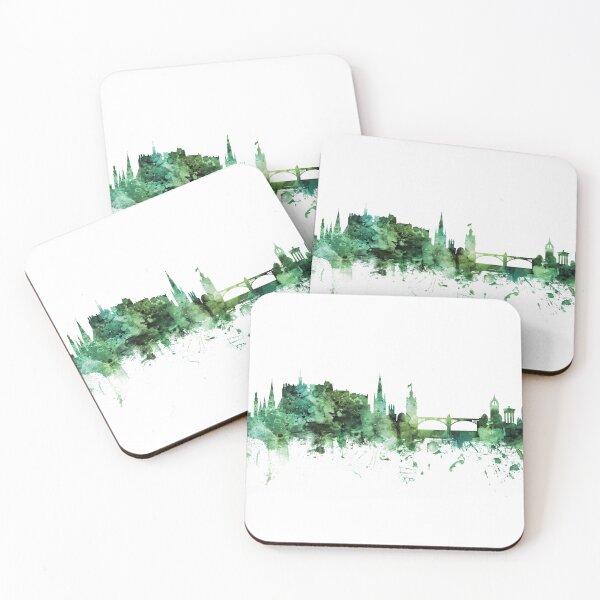 Item preview, Edinburgh Scotland Skyline designed and sold by ArtPrints.