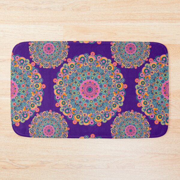 Item preview, Bohemian ethnic pattern- violet  designed and sold by Urvashi Patel.