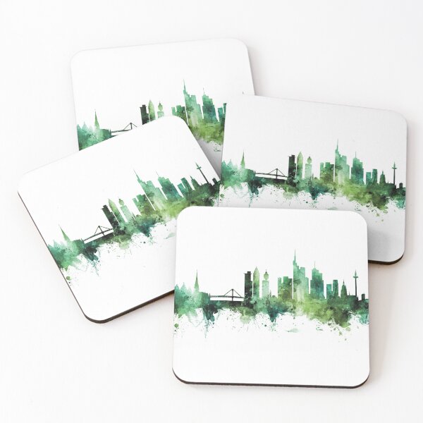 Item preview, Frankfurt Germany Skyline designed and sold by ArtPrints.