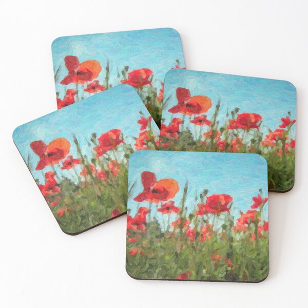 Item preview, Campo de amapolas designed and sold by MelsPlace.