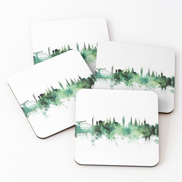 Item preview, Glasgow Scotland Skyline designed and sold by ArtPrints.