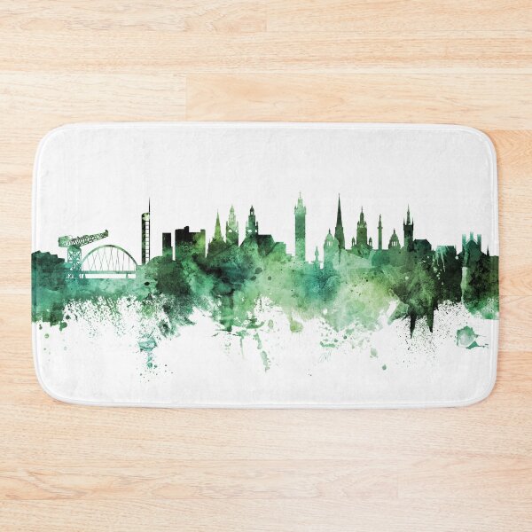 Item preview, Glasgow Scotland Skyline designed and sold by ArtPrints.