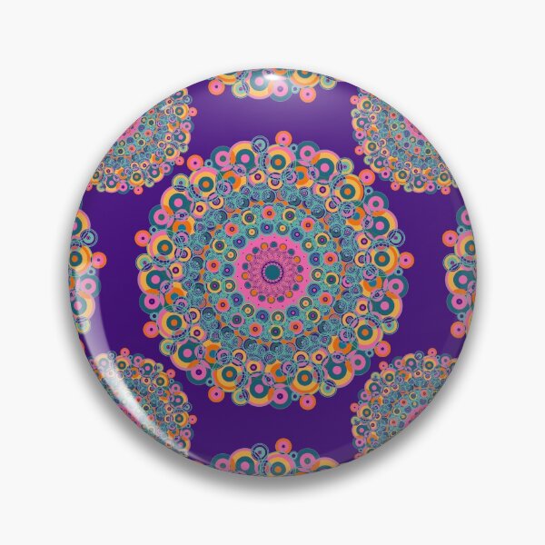 Item preview, Bohemian ethnic pattern- violet  designed and sold by Urvashi Patel.