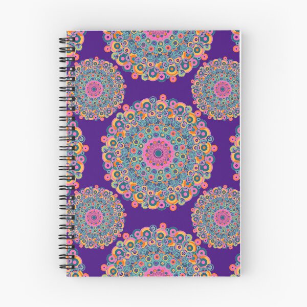 Item preview, Bohemian ethnic pattern- violet  designed and sold by Urvashi Patel.