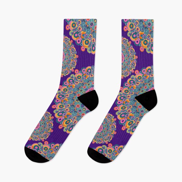 Item preview, Bohemian ethnic pattern- violet  designed and sold by Urvashi Patel.