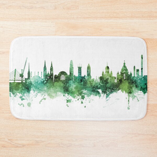Aperçu de l'œuvre Helsinki Finland Skyline créée et vendue par ArtPrints.