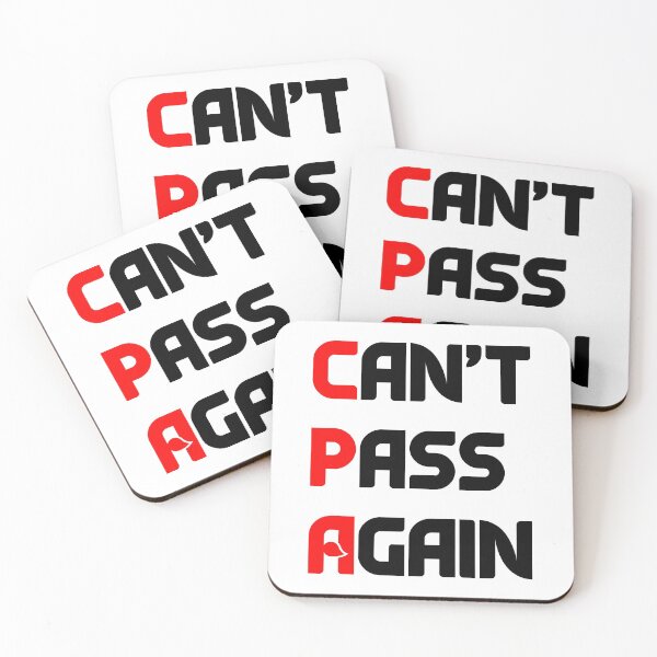 Item preview, CPA stand for Can’t Pass Again - Accounting designed and sold by Rohit Gujarati.