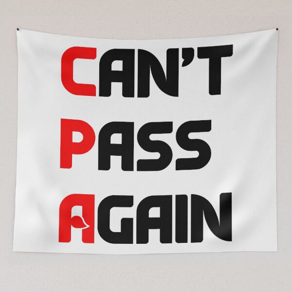 Item preview, CPA stand for Can’t Pass Again - Accounting designed and sold by Rohit Gujarati.