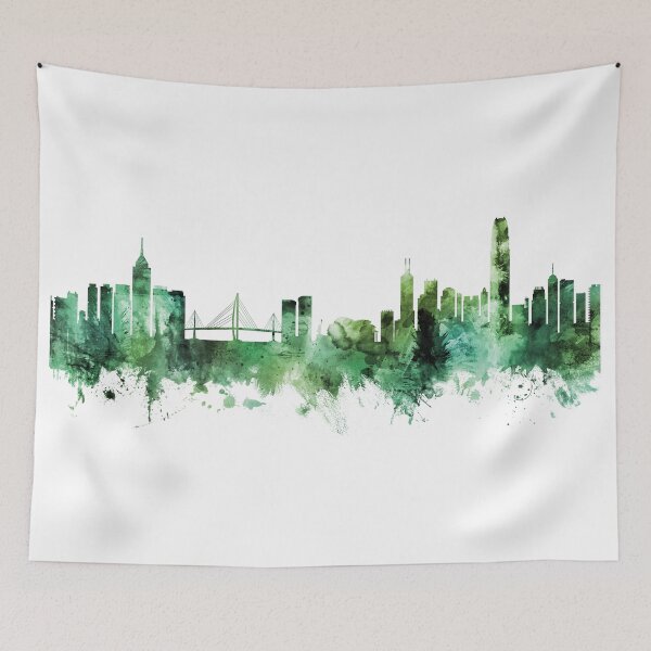 Artikelvorschau, Hong Kong Skyline entworfen und verkauft von ArtPrints.