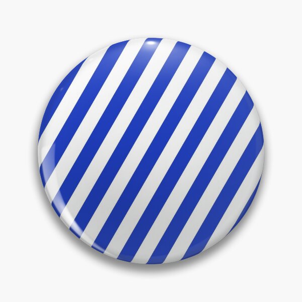 Item preview, Blue and White Diagonal Stripes designed and sold by Ludovic Geusa.