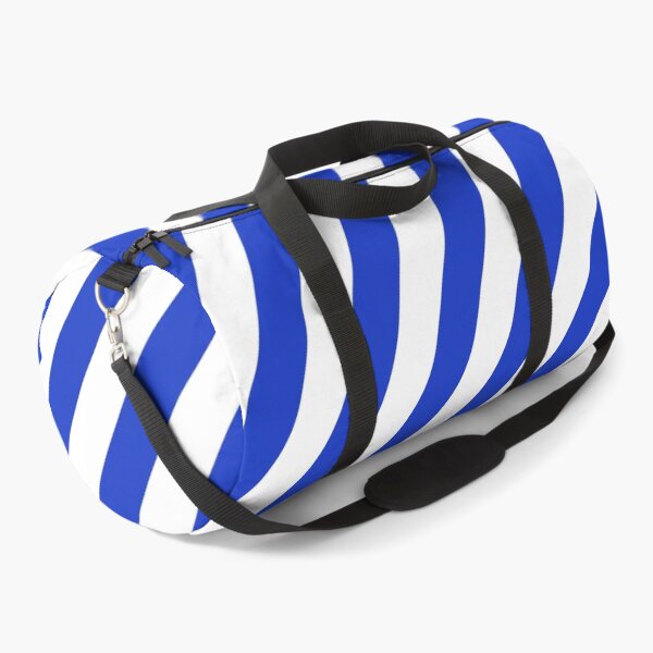 Item preview, Blue and White Diagonal Stripes designed and sold by Ludovic Geusa.