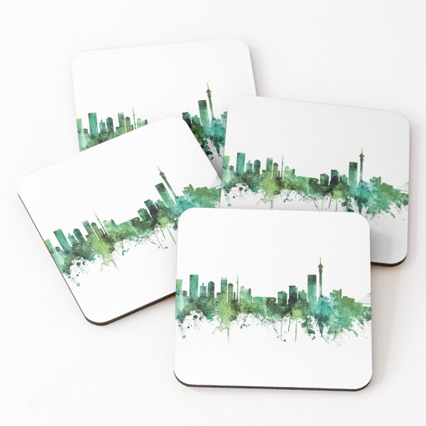 Item preview, Johannesburg South Africa Skyline designed and sold by ArtPrints.