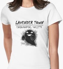 Lavender Town Paranormal Women's Fitted T-Shirt