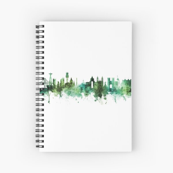 Aperçu de l'œuvre Lisbon Portugal Skyline créée et vendue par ArtPrints.