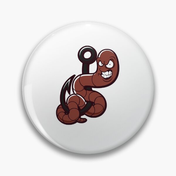 Item preview, Worm on A Hook Design designed and sold by joabaj.