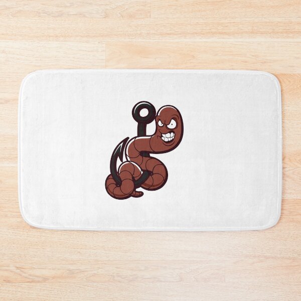 Item preview, Worm on A Hook Design designed and sold by joabaj.