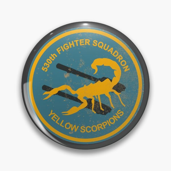 Item preview, WW2 530th Fighter Squadron - Yellow Scorpions (distressed) designed and sold by StrongVlad.