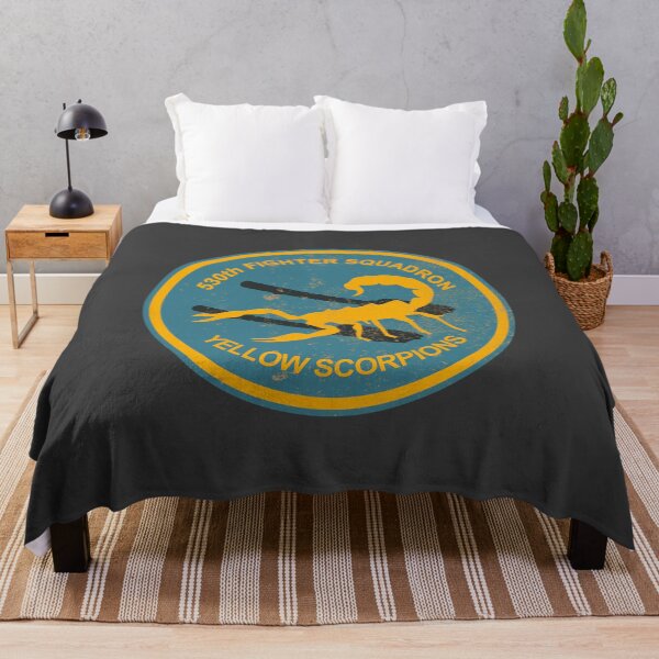 Item preview, WW2 530th Fighter Squadron - Yellow Scorpions (distressed) designed and sold by StrongVlad.