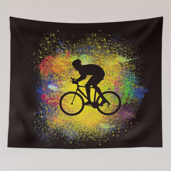 Item preview, Basic Mountain Bike Downhill Splash Illustration  designed and sold by JPColemonts.