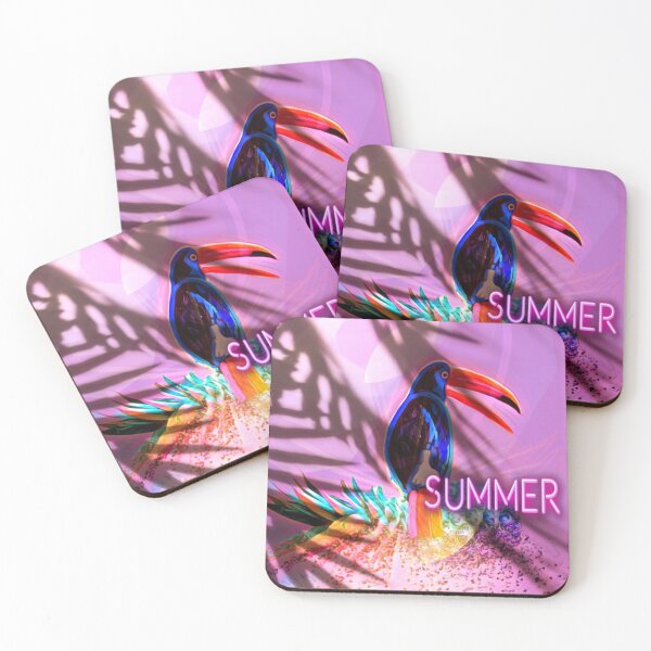 Item preview, Summer toucan on pineapple designed and sold by MontekkiArt.