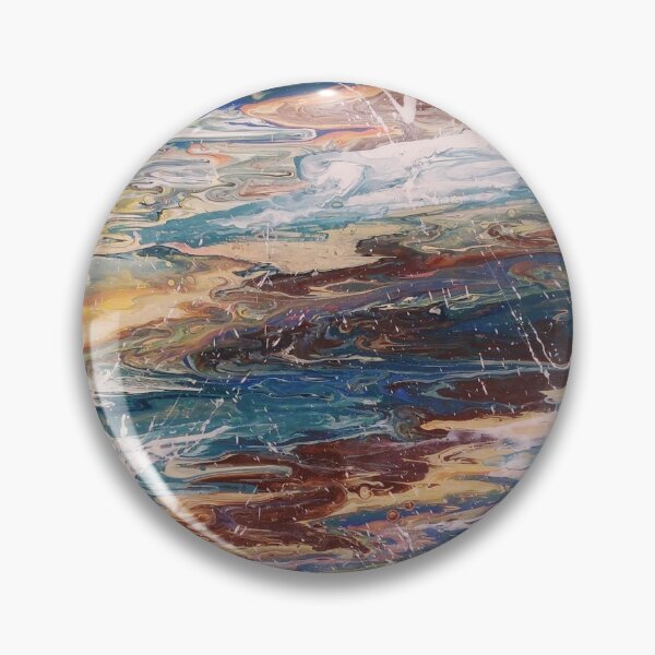 Item preview, Sunset abstract beach scene designed and sold by mysticmern.
