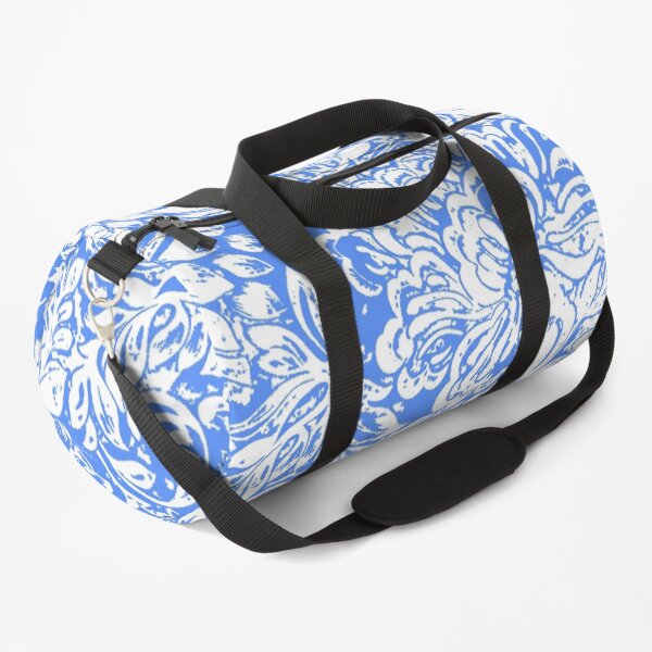 Go Hybrid Blue Blossoms Duffle Bag