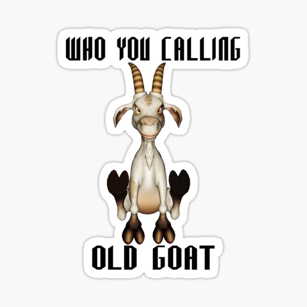 Item preview, The Old Goat  designed and sold by LoneAngel.
