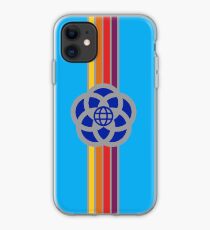 Vinilo o funda para iPhone Viejo caso del iPhone del logotipo de Epcot