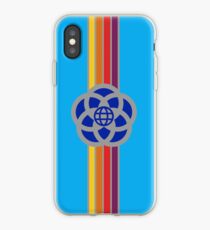 Vinilo o funda para iPhone Viejo caso del iPhone del logotipo de Epcot