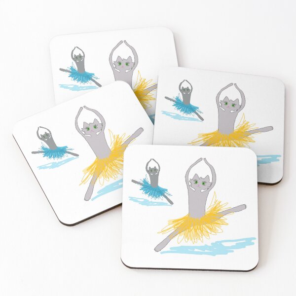 Item preview, Ballet Cats designed and sold by thelittleforest.
